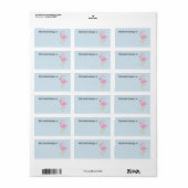 Roze Flamingo Dit Boek Is Van Etiket (Full Sheet)