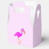 Roze Flamingo Favor Box Bedankdoosjes (Geopend)