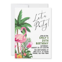 Roze Flamingo Feestje