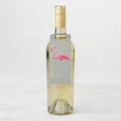 Roze Flamingo Flessenhanger (Op fles)