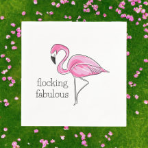 Roze Flamingo Flocking Fantastisch