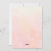 Roze Flamingo Floral Happy Moederdag Card Feestdagenkaart (Achterkant)