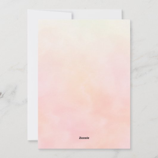 Roze Flamingo Floral Happy Moederdag Card Feestdagenkaart (Achterkant)