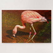 Roze Flamingo Florida. Legpuzzel (Horizontaal)
