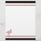 Roze Flamingo Flyer (Voorkant)