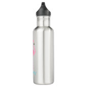 Roze Flamingo Gepersonaliseerde waterflacon Waterfles (Rechts)