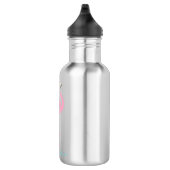 Roze Flamingo Gepersonaliseerde waterflacon Waterfles (Rechts)