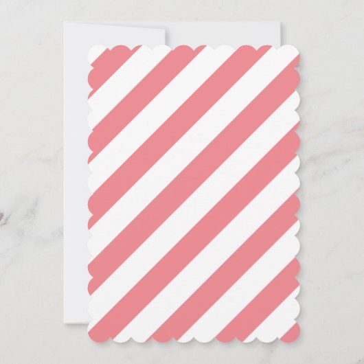 Roze Flamingo Girl Birthday Uitnodiging (Achterkant)