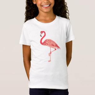 Roze Flamingo Girl Gift T-shirt