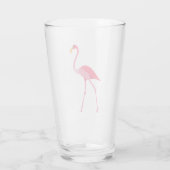 Roze Flamingo Glas (Achterkant)