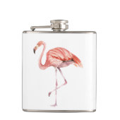 Roze Flamingo Heupfles (Voorkant)