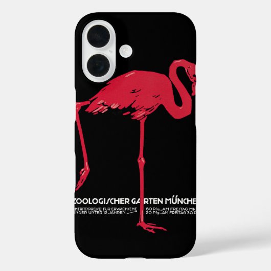  roze flamingo in Duitsland dierentuin München Case-Mate iPhone Case (Achterkant)