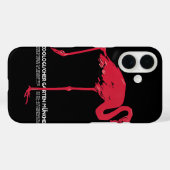  roze flamingo in Duitsland dierentuin München Case-Mate iPhone Case (Achterkant (horizontaal))