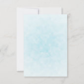 Roze flamingo in een kerstmuts | Feest Opslaan Dat Kaart (Achterkant)