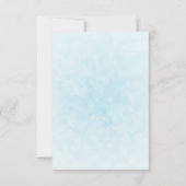 Roze Flamingo in Santa Hat RSVP (Achterkant)