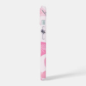 Roze Flamingo iPhone 15 Case (Linkerkant)