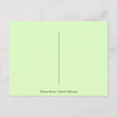 Roze flamingo is een fabelachtig Inspirerend Gezeg Briefkaart (Achterkant)