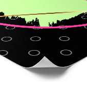 Roze flamingo is een fabelachtig Inspirerend Gezeg Poster (Hoek)