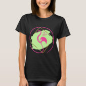 Roze flamingo is een fabelachtig Inspirerend Gezeg T-shirt (Voorkant)