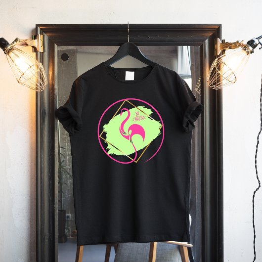 Roze flamingo is een fabelachtig Inspirerend Gezeg T-shirt