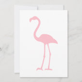 Roze Flamingo Kaart (Voorkant)