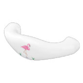 Roze Flamingo Keramische Ladegreep (Gekanteld)