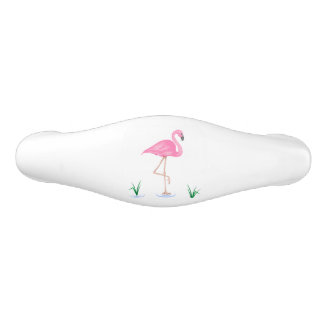 Roze Flamingo Keramische Ladegreep