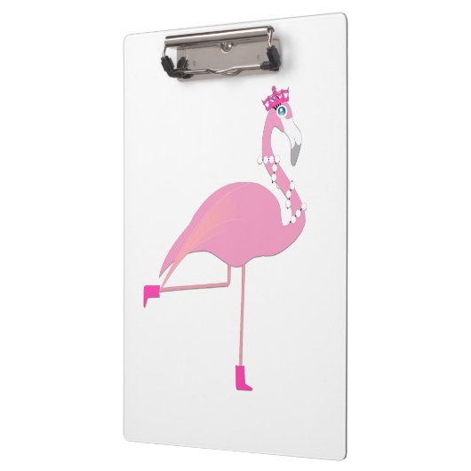 Roze Flamingo - Klembord (Links)