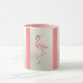 Roze Flamingo Koffie Mok (Midden)