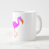 Roze Flamingo Koffie Mok (Voorkant rechts)