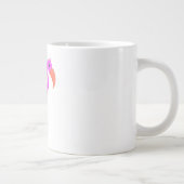 Roze Flamingo Koffie Mok (Rechts)