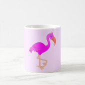 Roze Flamingo Koffie Mok - Kies kleuren (Center)