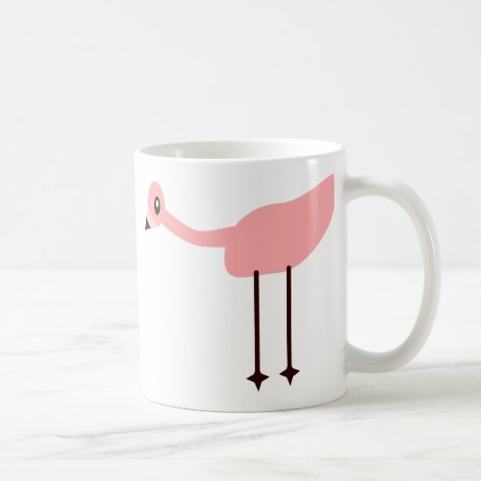 Roze Flamingo Koffiemok (Rechts)