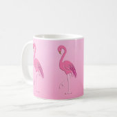 roze flamingo koffiemok (Voorkant links)