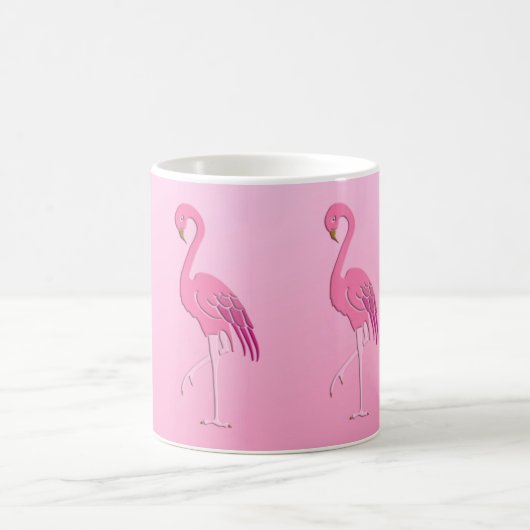 roze flamingo koffiemok (Center)