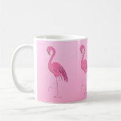  roze flamingo koffiemok (Links)