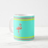 Roze Flamingo Koffiemok (Voorkant links)