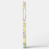 Roze Flamingo Kroon Glitter Bokeh Confetti Case-Mate iPhone Case (Achterkant / Links)