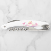 Roze Flamingo Kurkentrekker (Achterkant)