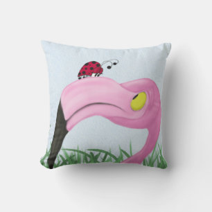  roze flamingo kussen
