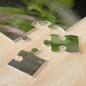  roze flamingo legpuzzel (Zijkant)