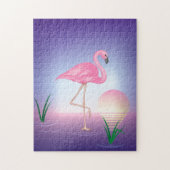 Roze Flamingo Legpuzzel (Verticaal)