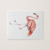 Roze Flamingo Legpuzzel (Horizontaal)