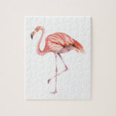 Roze Flamingo Legpuzzel (Verticaal)