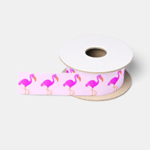 Roze flamingo linten
