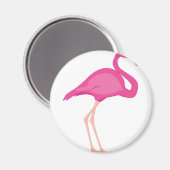Roze Flamingo Magneet (Voorkant / Achterkant)