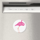 Roze Flamingo Magneet (Insitu (Vaatwasser))
