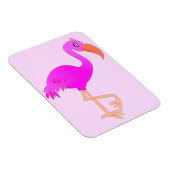 Roze Flamingo Magnet Magneet (Rechterzijde)
