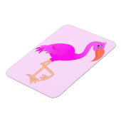 Roze Flamingo Magnet Magneet (Linkerzijde)