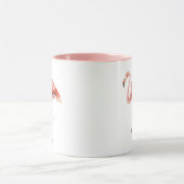Roze Flamingo Mok (Midden)